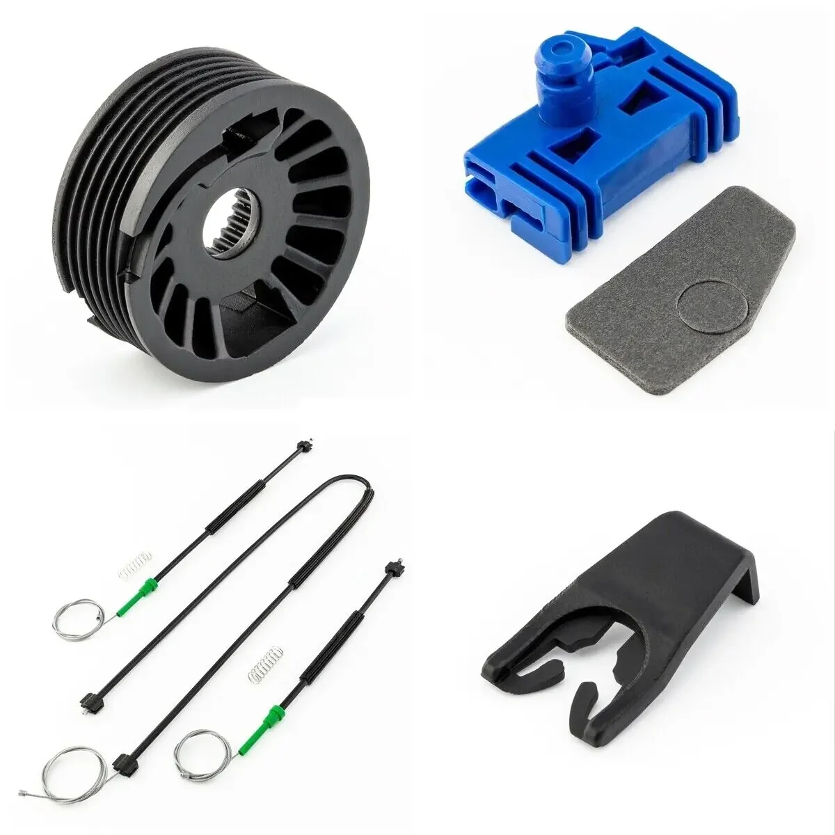 Комплект для ремонта переднего левого стекла кабриолета Peugeot 307