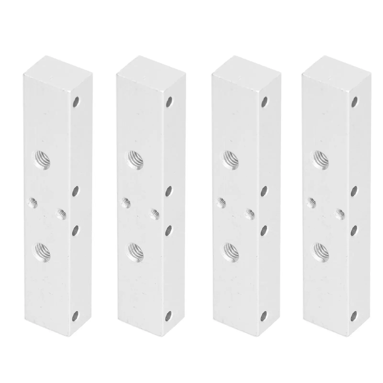 4 шт. алюминиевый тепловой блок с двойной насадкой для горла аксессуаров