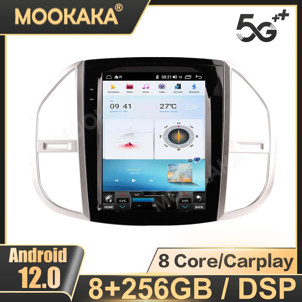 

For Mercedes-Benz 2012-2020 Android 11 Car Multimedia Player Auto Radio GPS Navigation Audio Stereo Head Unit Carplay DSP