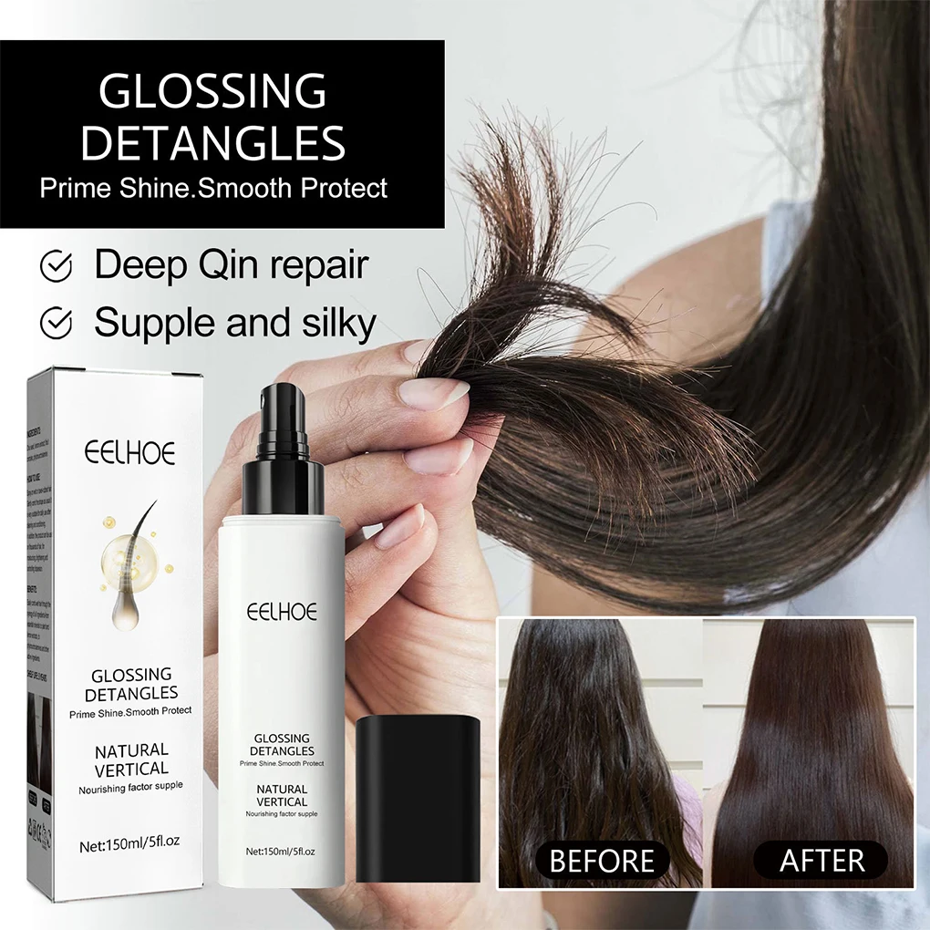 

EELHOE 150 мл спрей для волос сухой оставленный шампунь мягкий увлажняющий спрей без мытья разглаживающий распылитель забота о здоровье