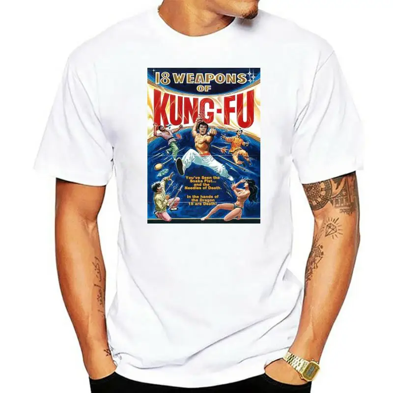 

Camiseta de 18 armas de Kung Fu 1976, все высокие, S a 4Xl