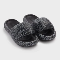 2022 new bread sandals solid color soft comfortable non slip wear resistant men and women plus size slippers