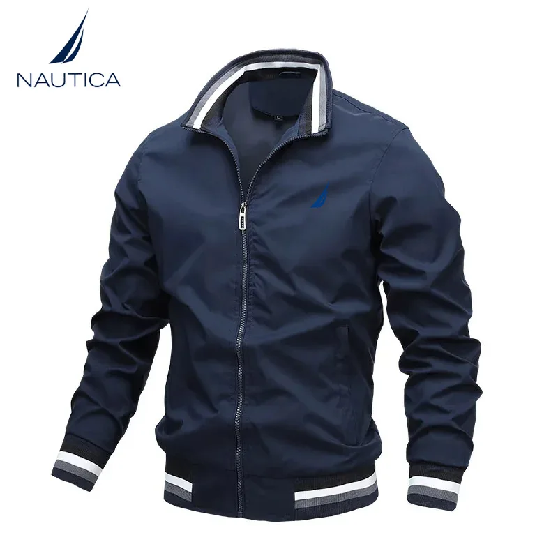 Рисунок 3 - Мужская осенняя куртка с вышитым логотипом NAUTICA