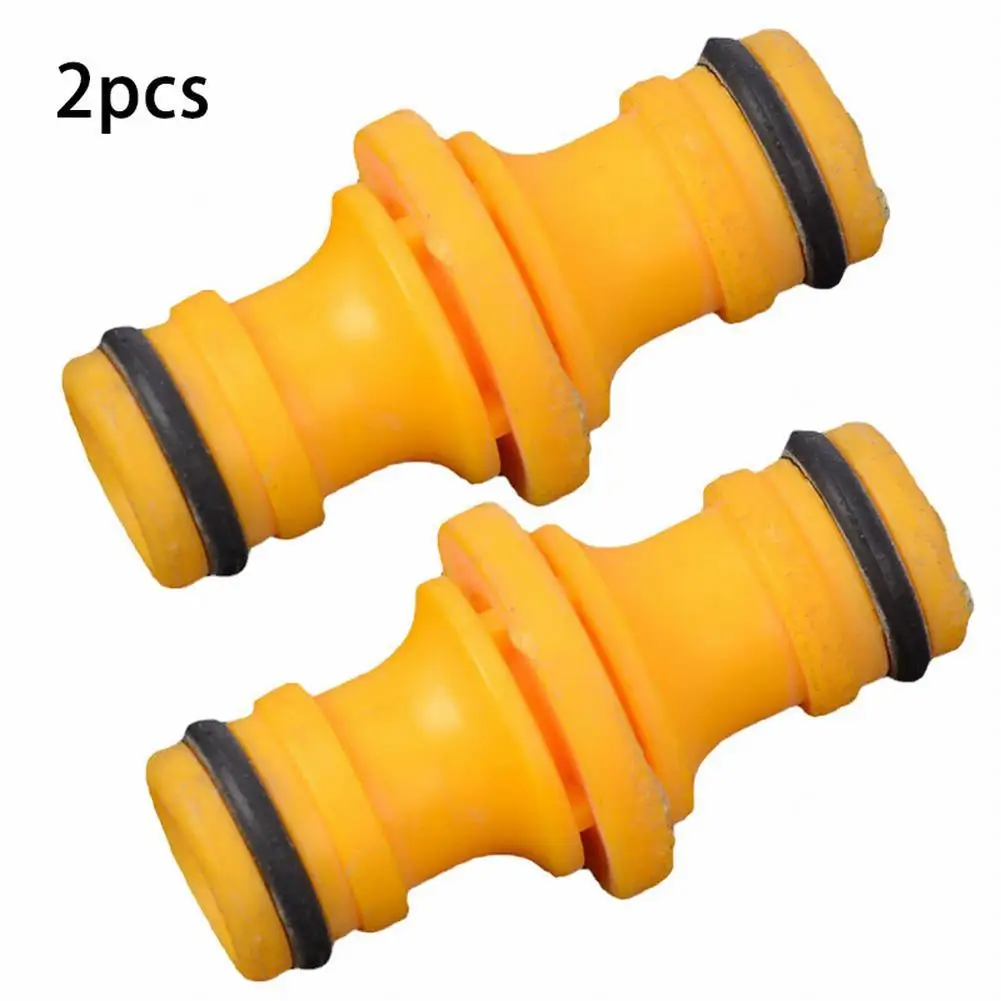 

2PCS HoseJoiner Repair Connector Coupling Garden Hose Tubing Fitting Pipe Quick Drip Irrigation Watering System For Greenhouse