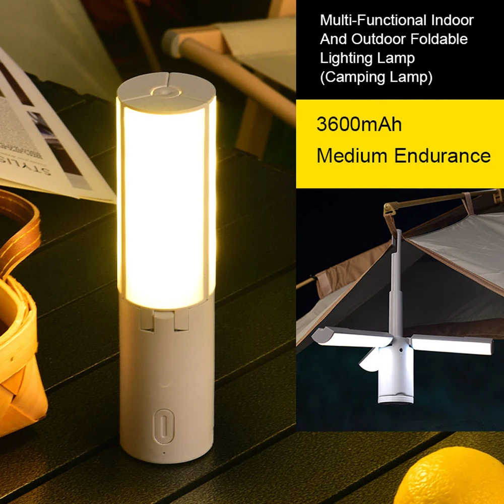 

Multifunctional Folding Outdoor Camping Tent Light Fishing Hiking Handheld Lights Portable Hung Lamp Students Study Lamp