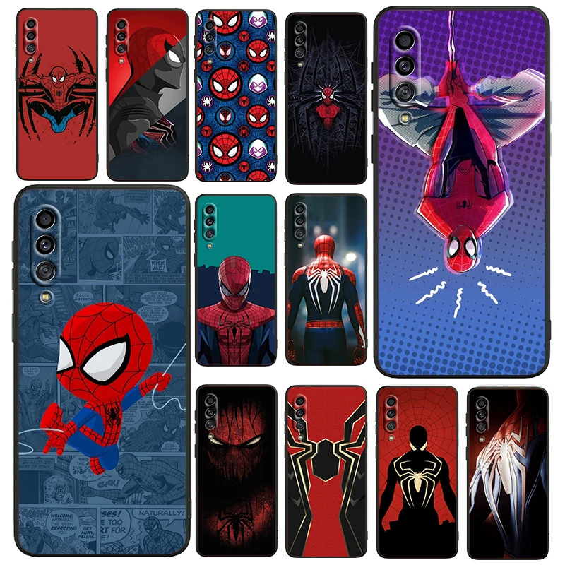 

Super Hero Avengers Spider-Man For Samsung Galaxy A90 A80 A70 S A60 A50S A30 S A40 S A2 A20E A20 S A10S A10 E Black Phone Case