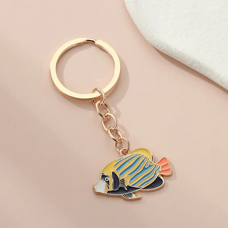 

Милый брелок для ключей в виде животного, металлические брелки для ключей для женщин и мужчин, аксессуары для сумок, автомобильные ключи, сд...