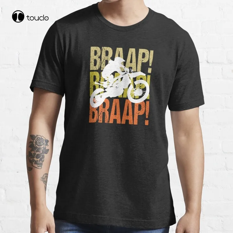 

New Dirt Biking - Braap T-Shirt Cotton Tee Shirt S-5XL Unisex