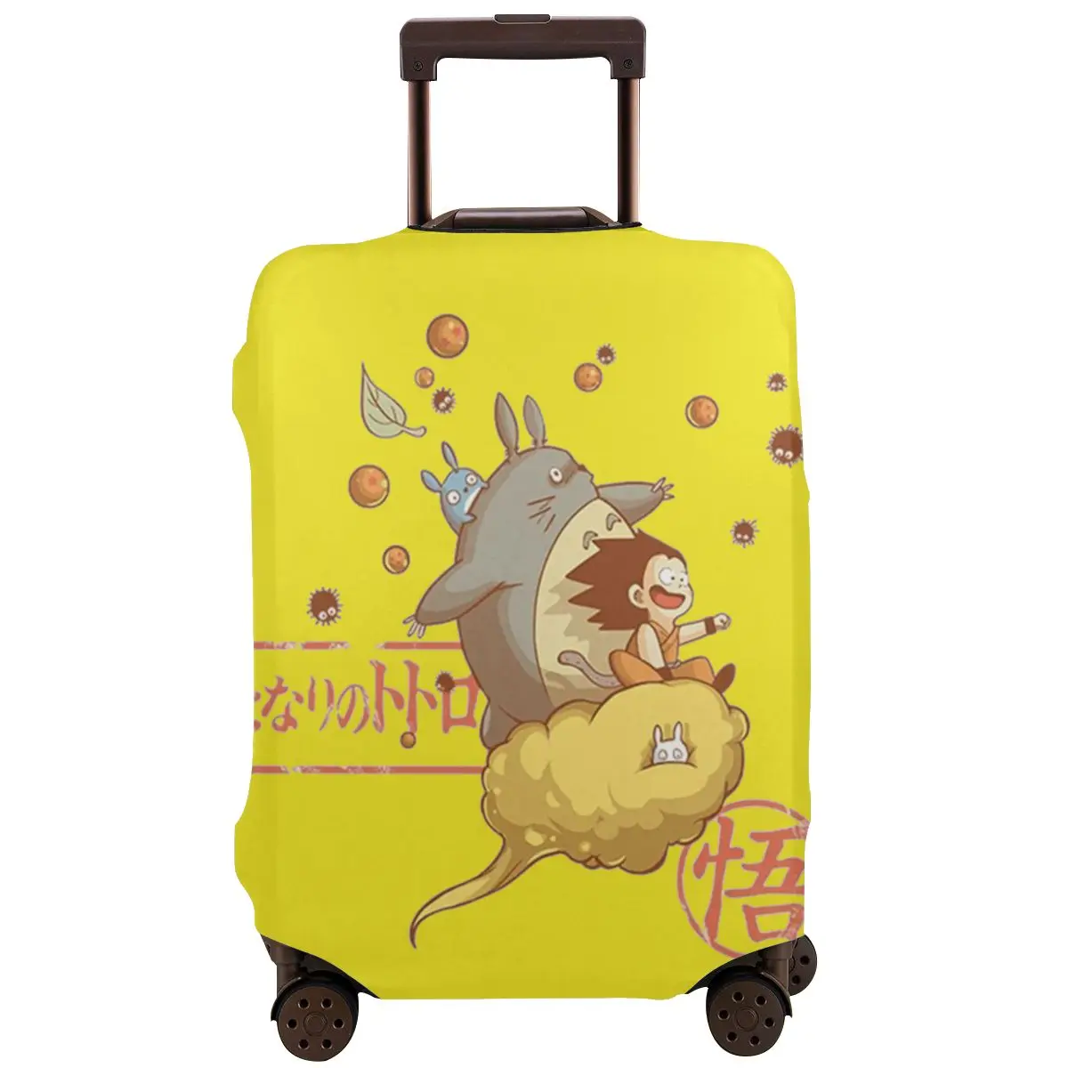 

Totoro Fashions Anime Hayao Ghibli Spirited Away Travel Washable Luggage Protective Cover Luggage Protective Thick Dust Case