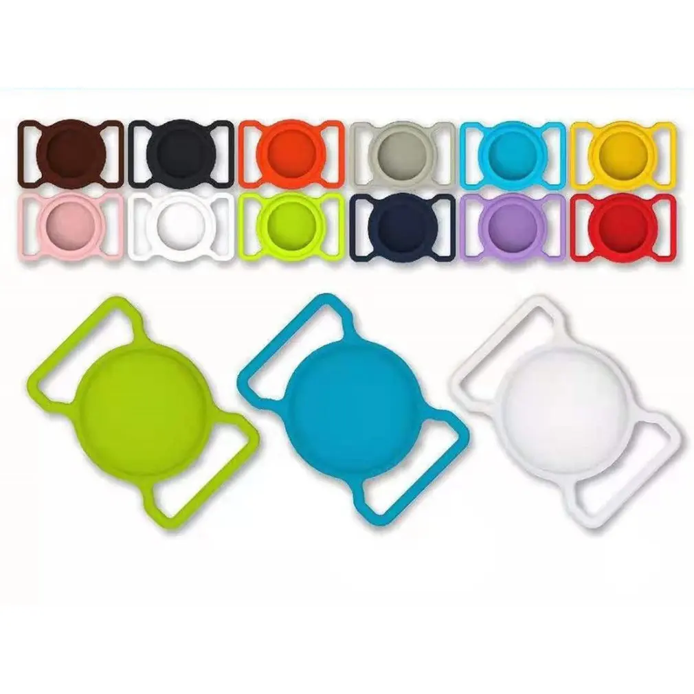 Чехол для Apple Airtag силиконовый защитный чехол домашних животных с GPS-отслеживанием