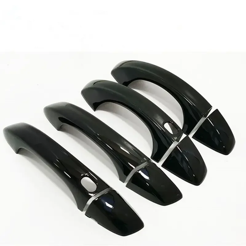 

Для Skoda Kodiaq 2017 2018 2019 2020 2021 2022 2023 черная хромированная Автомобильная боковая дверная ручка накладка наклейка Стайлинг Аксессуары