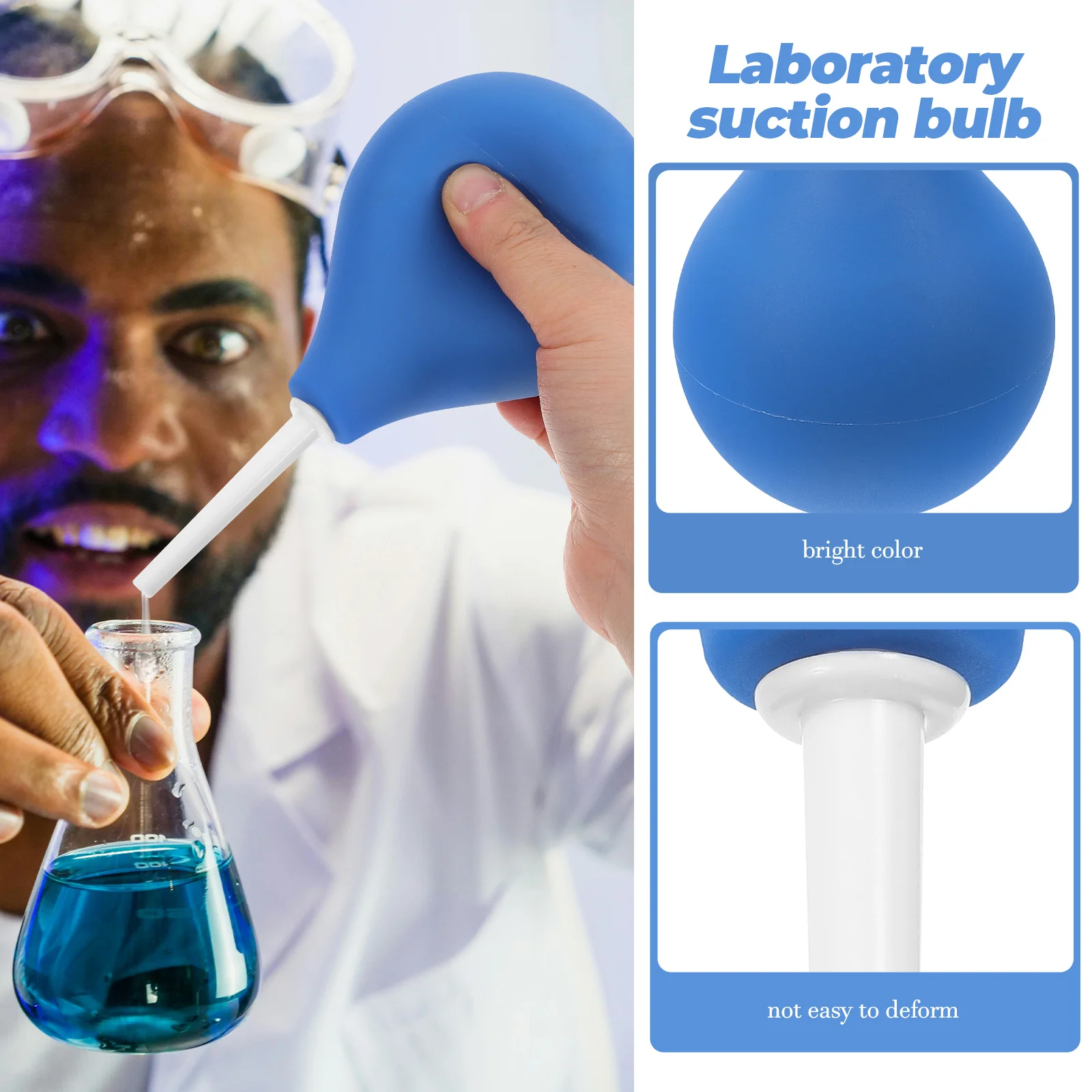 Количественная пипетка шарик для трубопровода лабораторная чистящая лампочка