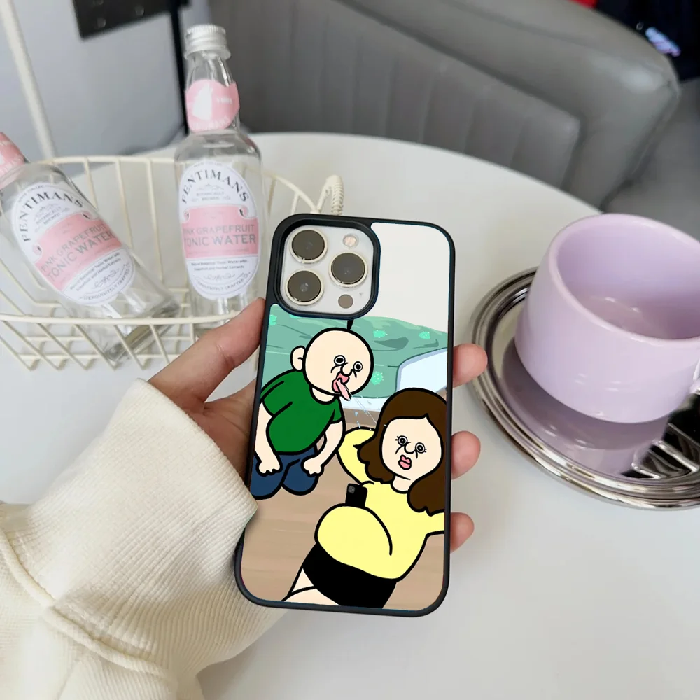 Милый мультяшный чехол Bbang для телефона IPhone 11 12 13 14 15 16 Plus Pro Max зеркальный