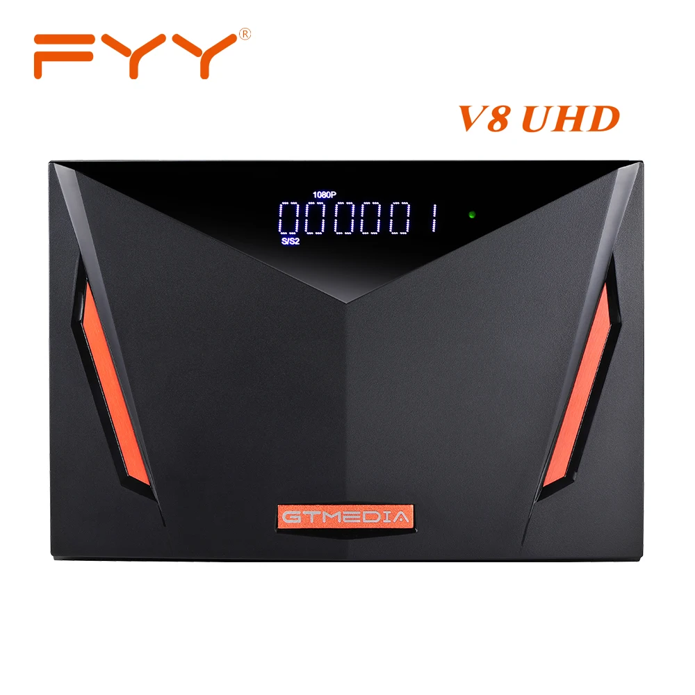 Спутниковый ТВ-ресивер GTmedia V8 UHD DVB-S2 S2X T2 кабель ATSC 4K Ultra HD встроенный Wi-Fi поддержка