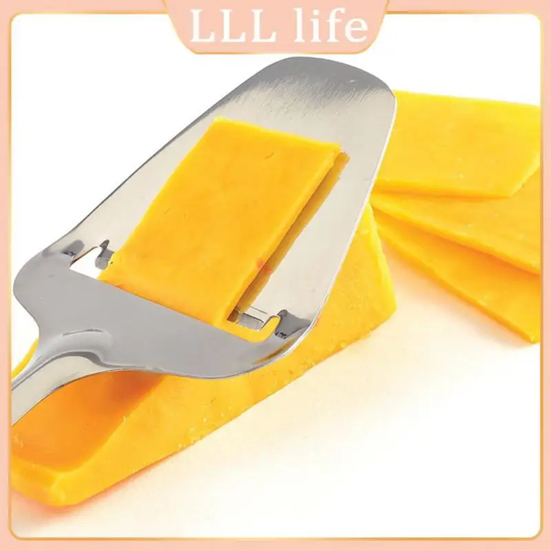 

2/4/6PCS Cutting Knife Cheese Slicer Cutter Butter Slice Pizza Cake Shovel Cheese Peeler Stainless Steel Cheese Slicing Knife