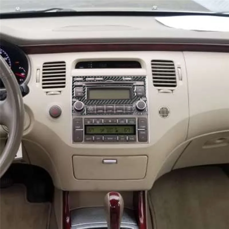 Черные наклейки для интерьера различных деталей Hyundai Azera 2006 2007 2008 2009 2010 2011