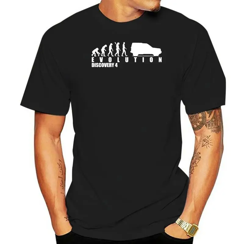 

Discovery 4 Mans Evolution T-Shirt Ape To Disco 4 - Mens Charcoal Grey