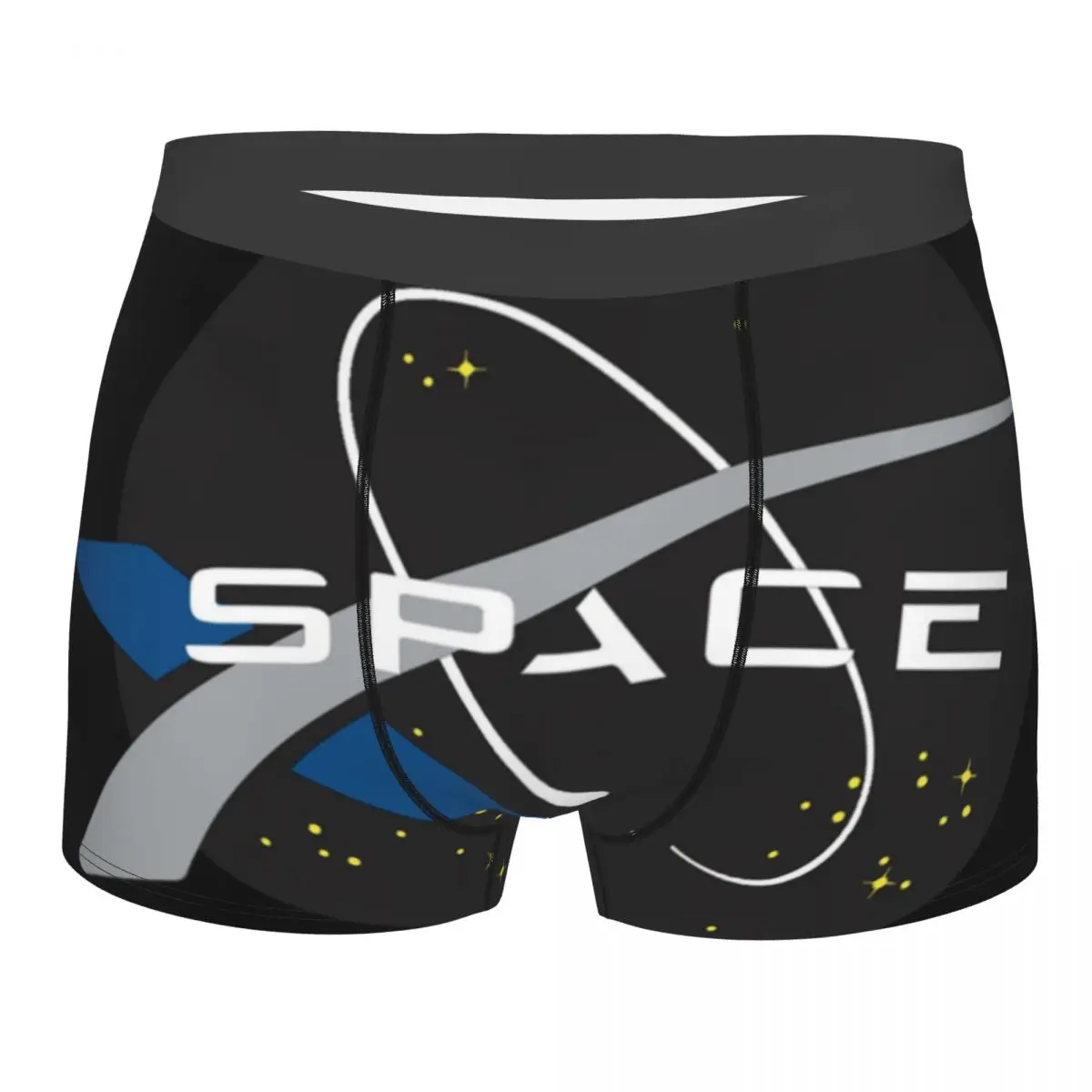 

Сексуальные боксеры, шорты, мужские трусы Spacex Space Mars Moon трусы до середины талии, мужские трусы