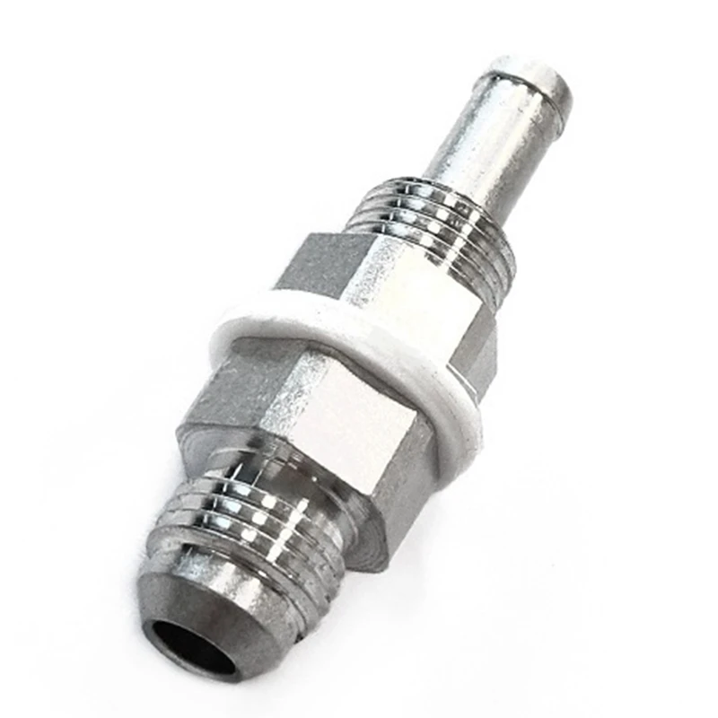 6AN Male Flare перегородка на 5/16 дюйма шланг штуцер адаптер фитинг алюминиевый раструб