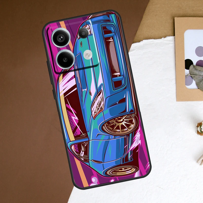 Чехол для Redmi Note 13 Pro Plus 9 10 11 12 9S 10S 11S 12S