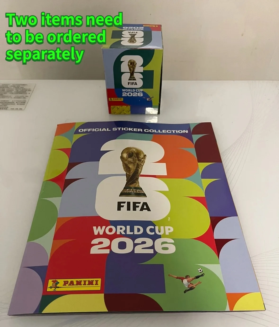 Фото Оригинальный альбом Panini FIFA World Cup 2026: Официальная коллекция стикеров, лимитированная серия, футбольный сувенир, подарок, игрушка №3