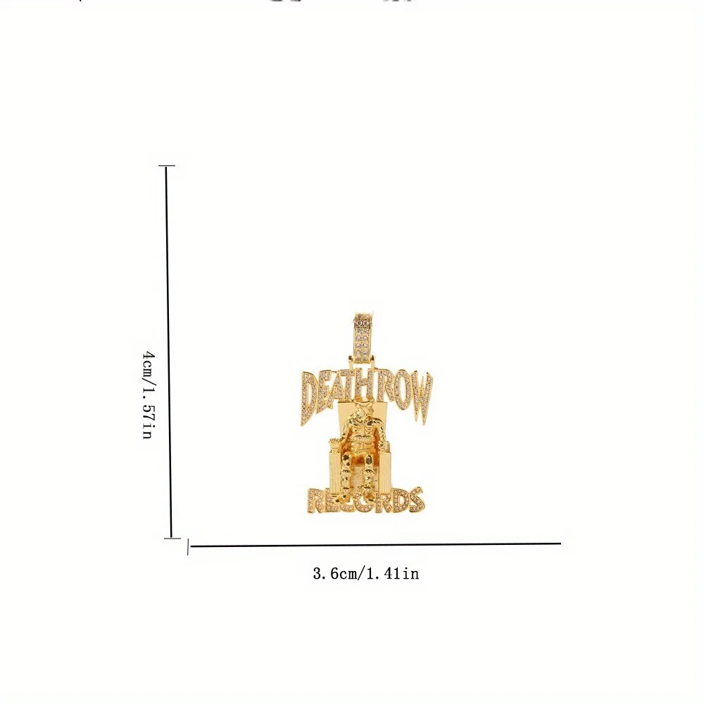 Популярное красивое и модное ожерелье с подвеской в виде кресла-коляски смерти