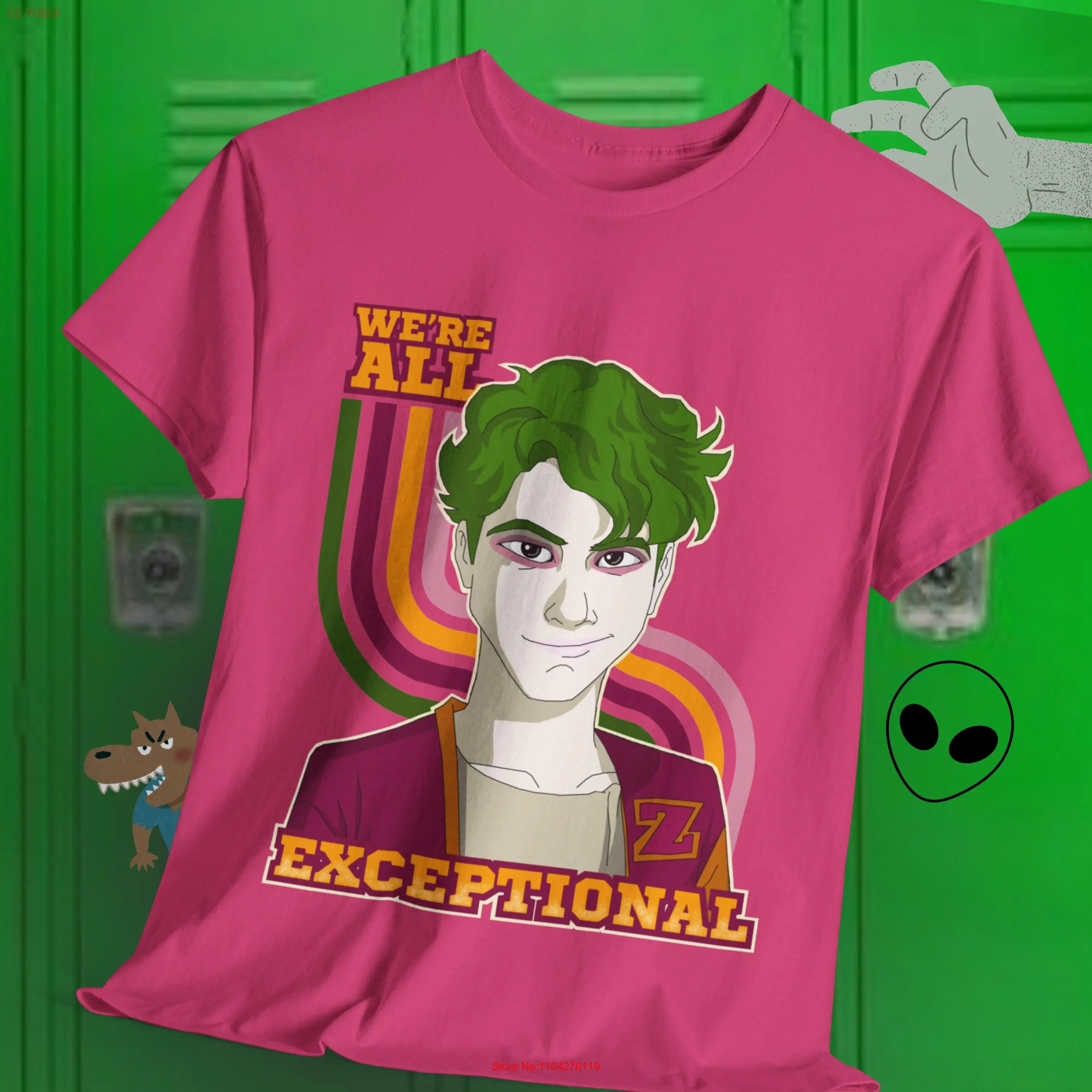 Изысканная футболка Zed зомби милый Хэллоуин аниме-стиль Сибророк подарок для