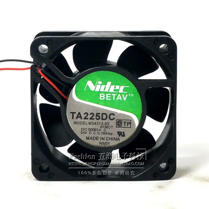 Новый оригинальный TA225DC M34313-55 6CM 24V 0.16A 6025 инверторный вентилятор с большим объемом воздуха