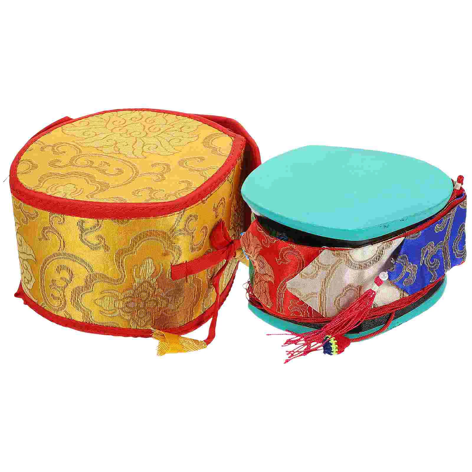 

Gabala Drum Musical Instrument Supply Small Percussion Professional Hand Tambourine Sheepskin Nepal Religious
