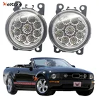 Светодиодсветодиодный противотуманные фары, Галогенные Противотуманные фары DRL Для Ford Mustang Convertibleпереворот Pony посылка комплект не для GT 2005 2006 2007 2008 2009, 9 шт.