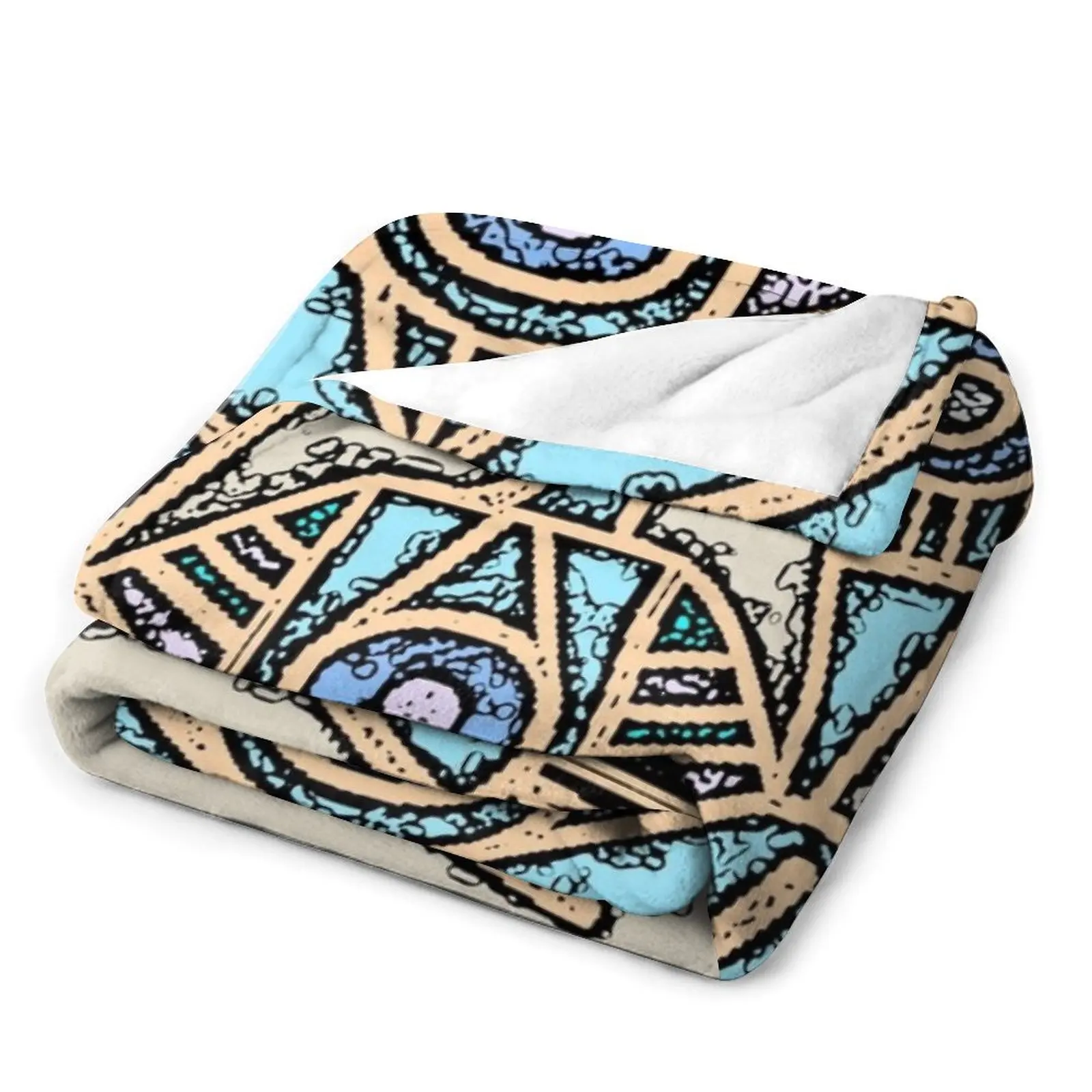 ATABEY одеяло с символом богини таньо пастельных цветов утяжеленное одиночное