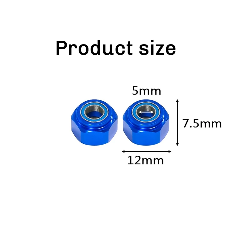Подшипник для TAMIYA DT03 из алюминиевого сплава с шестигранным соединением (только