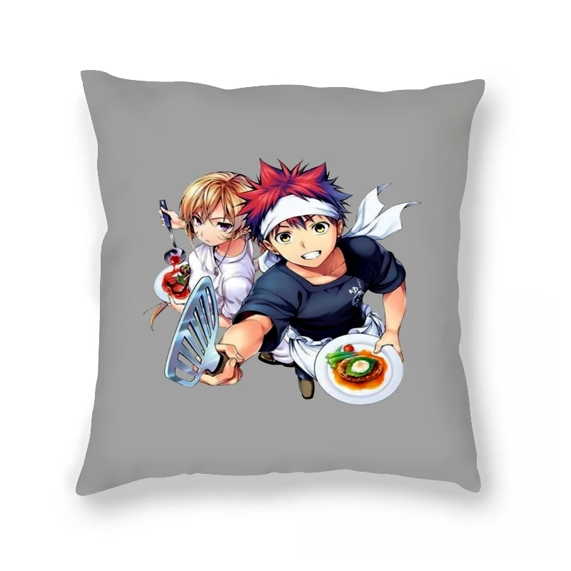 

Unique Shokugeki No Soma Pillow Case Food Wars Japanese Anime Manga