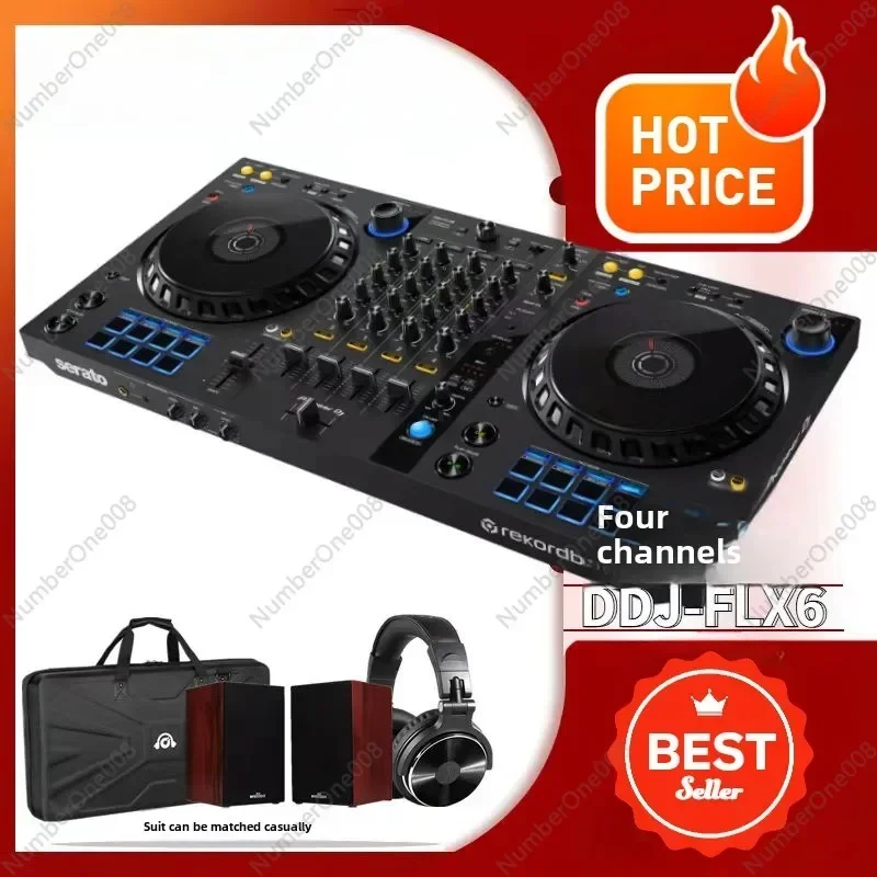 Четырехканальный DJ-плеер DDJ FLX6-GT цифровой DJ-контроллер поддерживает двойное