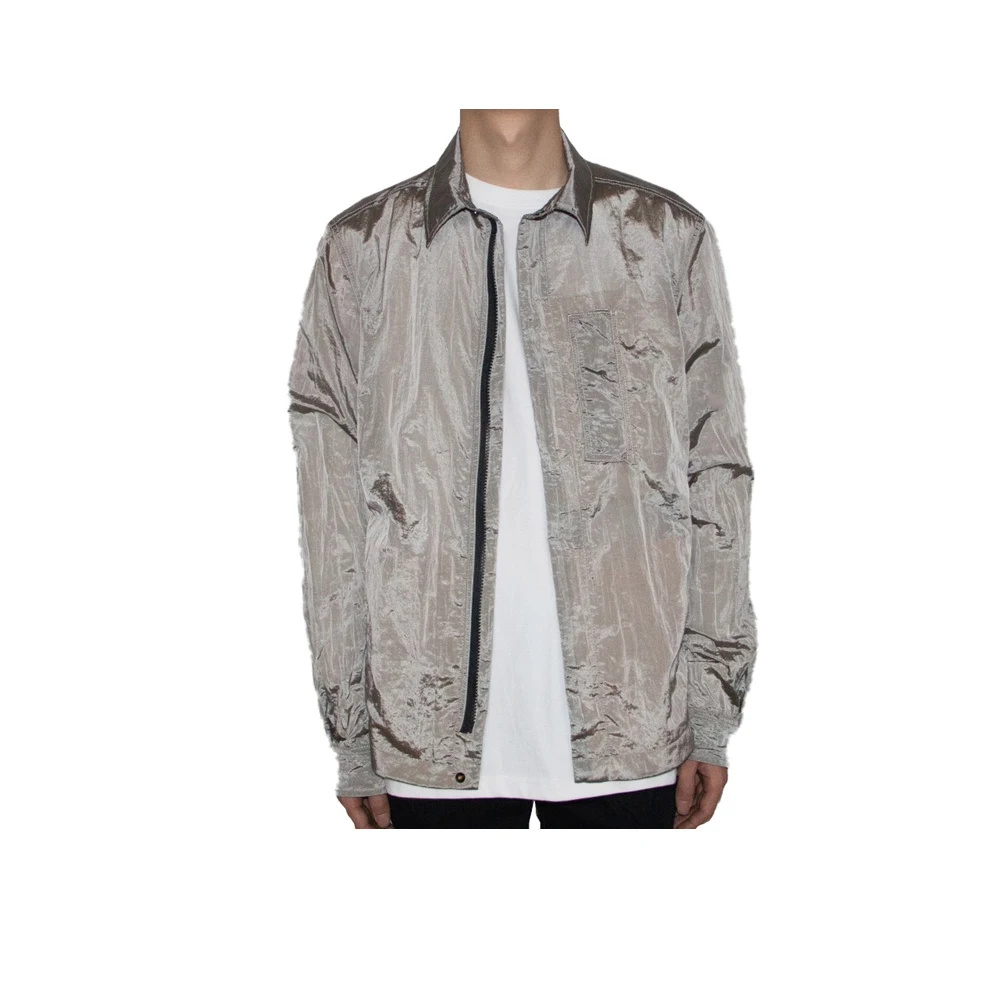 

Мужская рубашка-куртка с компасом, модель 0444 на весну и лето