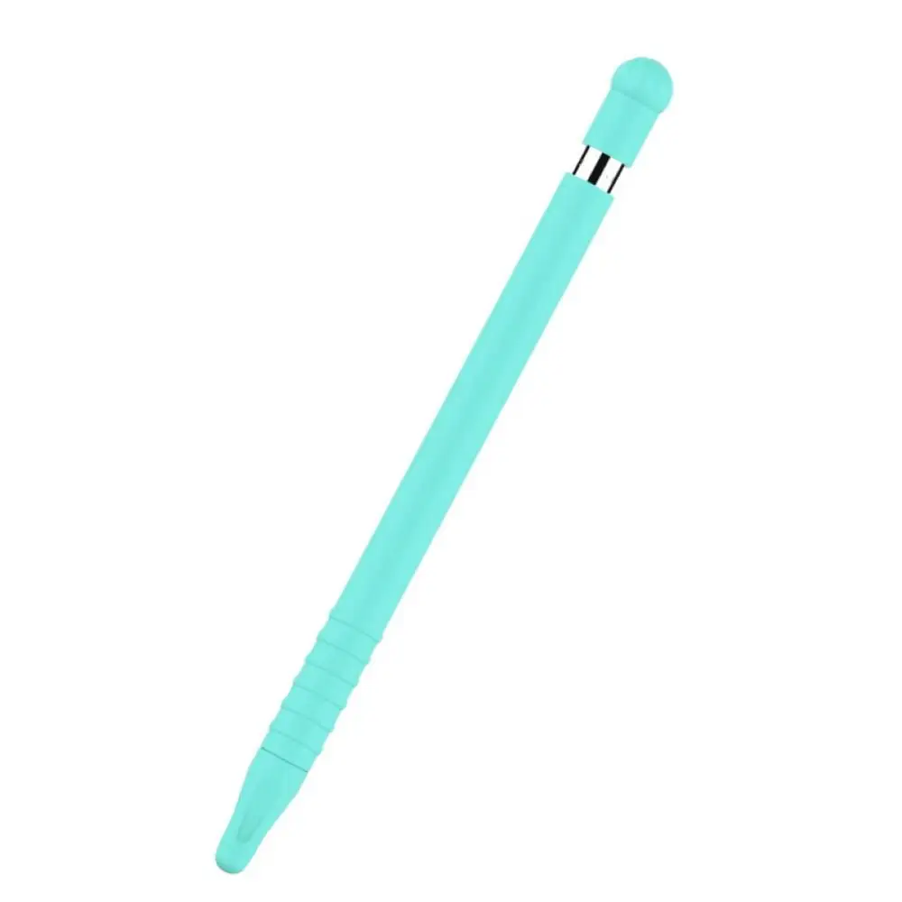 Силиконовый стилус. Чехол на стилус. apple pencil green.