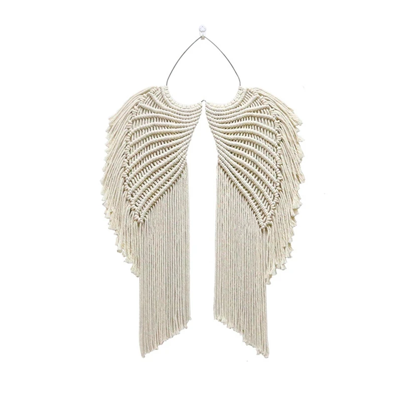 

Креативное хлопковое украшение для стен макраме настенный подвесной гобелен ручная работа простой стиль в стиле бохо для комнаты домашний ...