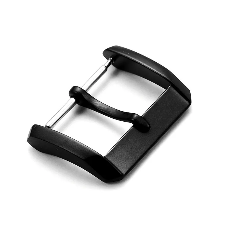 Wholesale 10PCS/Lot Stainless Steel Watch Buckle Watch Clasp 10mm 12mm 14mm 16mm 18mm 20mm 22mm 24mm 26mm Black Silver Gold New