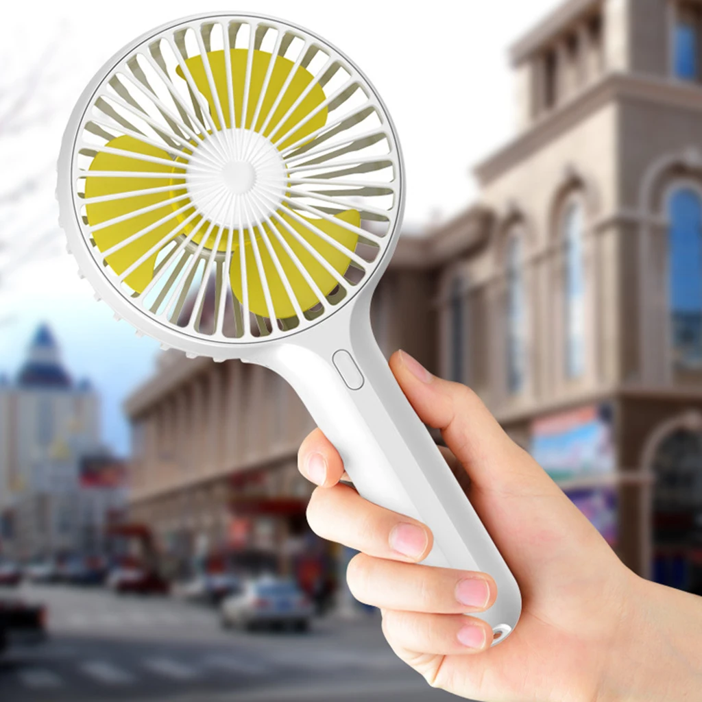 

Mini Handheld Fan Fans Portable Fan Removable Base for Phone Holder Air Cooling