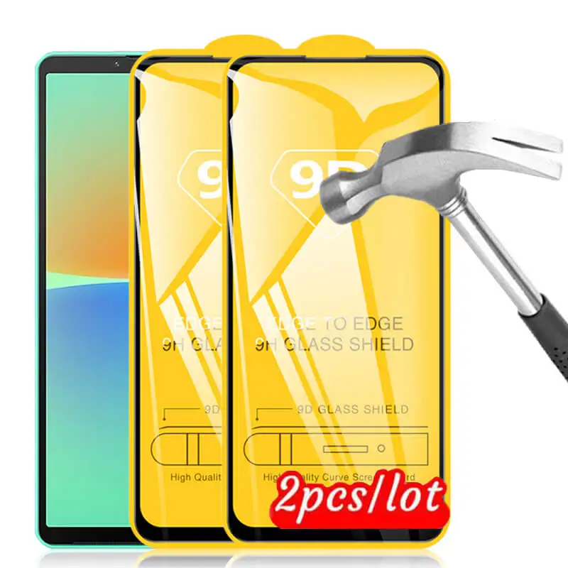 

2 шт. закаленное стекло для Sony Xperia 10 IV 10 III 10 II 1 IV III 1 II 1 Защитная пленка для экрана на Soni Experia 10IV 1IV защитное стекло