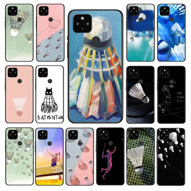 

Badminton Sport Phone Case for Google Pixel 7 Pro 6A 6 Pro 5A 4A 3A Pixel 4 XL Pixel 5 6 4 3 XL 3A XL