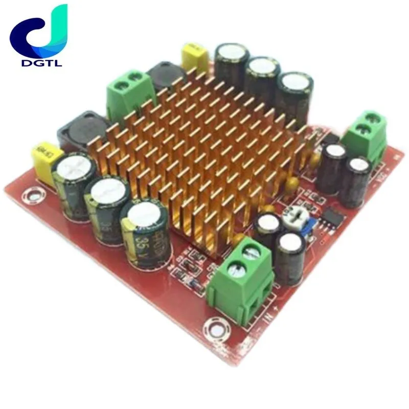 XH-M544 DC 12-26V 150W TPA3116DA TPA3116D2 одноканальный цифровой усилитель мощности, усилитель платы с предусилителем