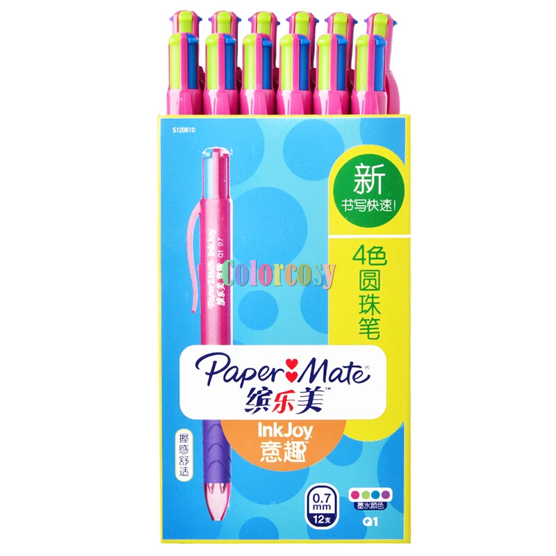 Шариковая ручка Paper Mate Q1 0 7 мм Inkjoy шариковая для студентов бизнеса и офиса