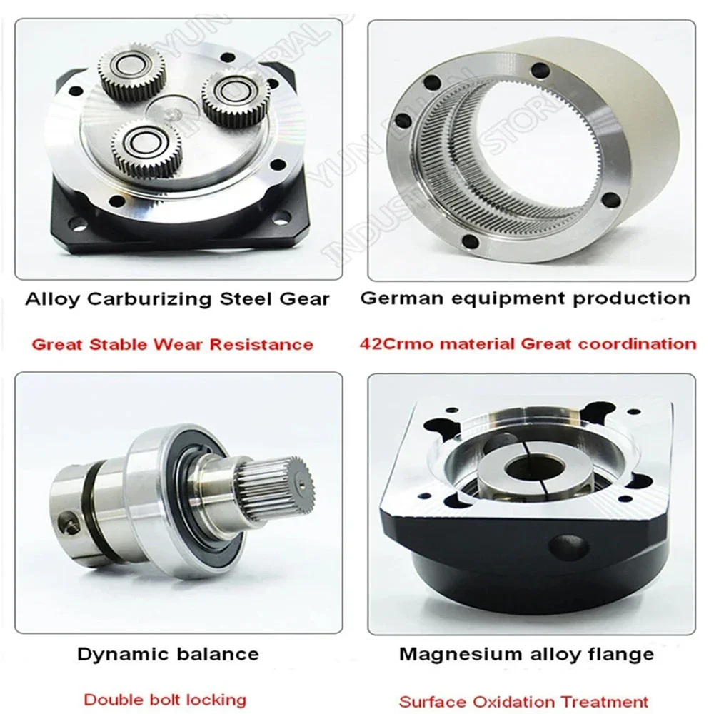 Планетарный редуктор Nema23 6 35/8/11/14 мм
