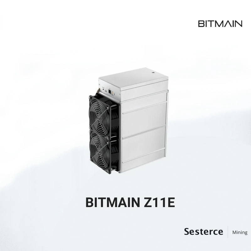 

used Bitmain Antminer Z11E – ZCash 60 KSOL/S Ethernet zec Mining Machine