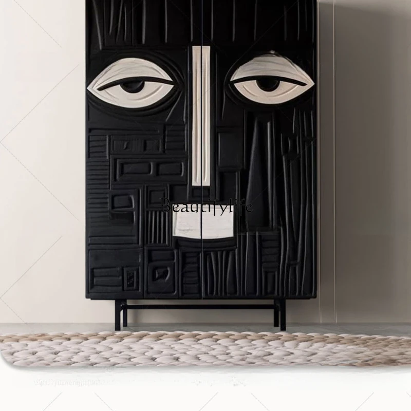 Шкаф-буфет в стиле ретро Miji роскошный высококачественный для средней и древней