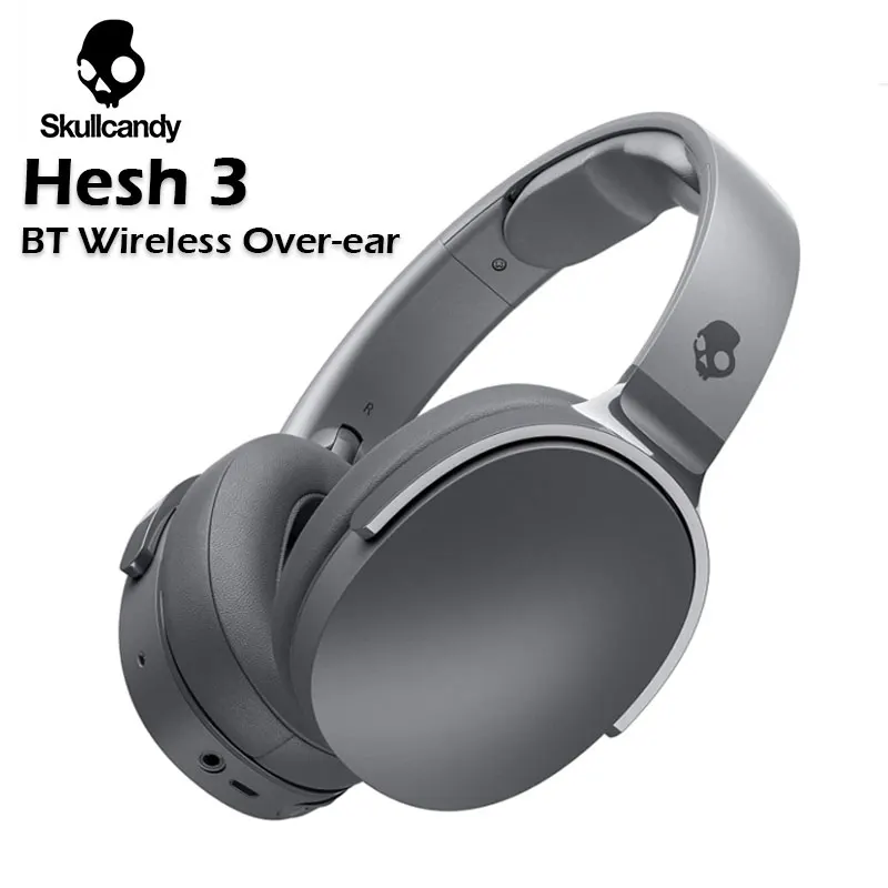 

Skullcandy Hesh 3 Bluetooth Wireless Over-Ear Headphones with Mic 22-Hour Battery Noise Canceling Foldable Sports Headset