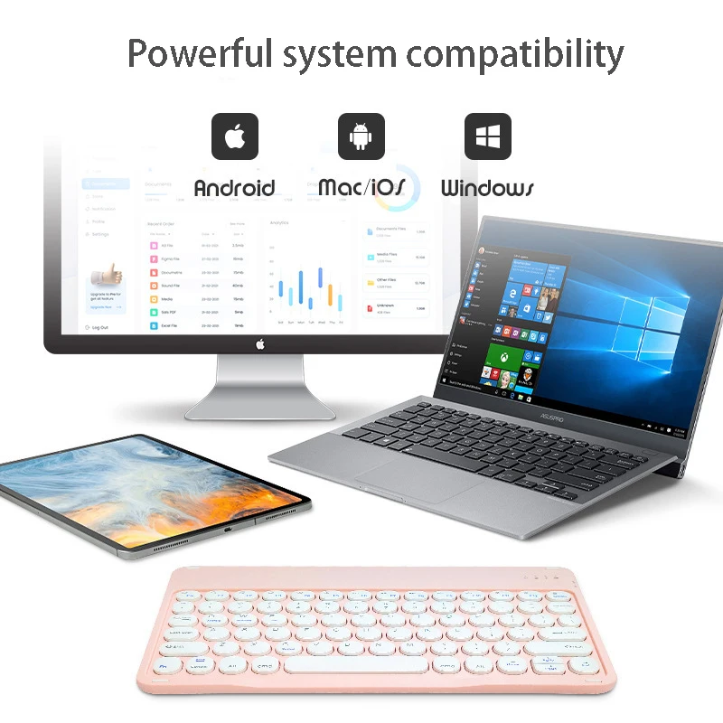 

Мини-клавиатура с 78 клавишами, Typc, беспроводная зарядная клавиатура для Ipad, мобильных телефонов, планшетов, компьютеров, смарт-клавиатура с магнитом