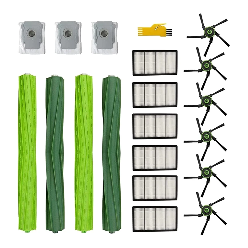 

Replacement Parts For Irobot Roomba S9+ S9 S9 Plus Robot Vacuum Cleaner Accessories Kit Roller Brush Filters Dust Bags