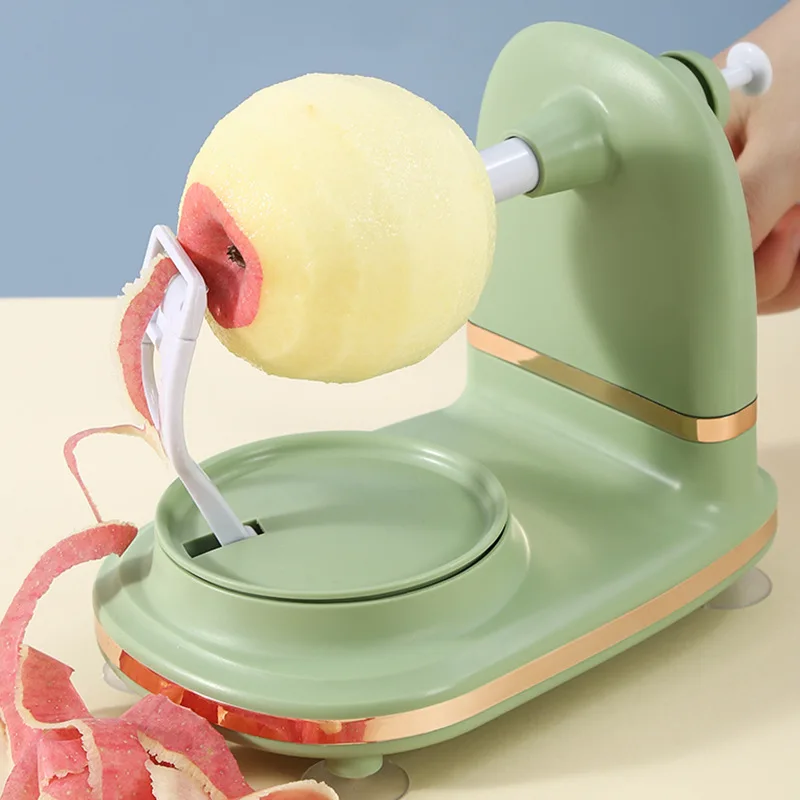 

2023 New Hand Operated Apple Peeling Artifact Fully Automatic Multifunctional Peeler Peeling Knife Household Peeler Kitchen Tool